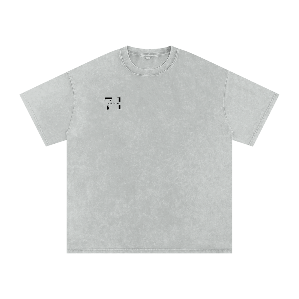 Acid Wash Oversize T-Shirt - 250 GSM