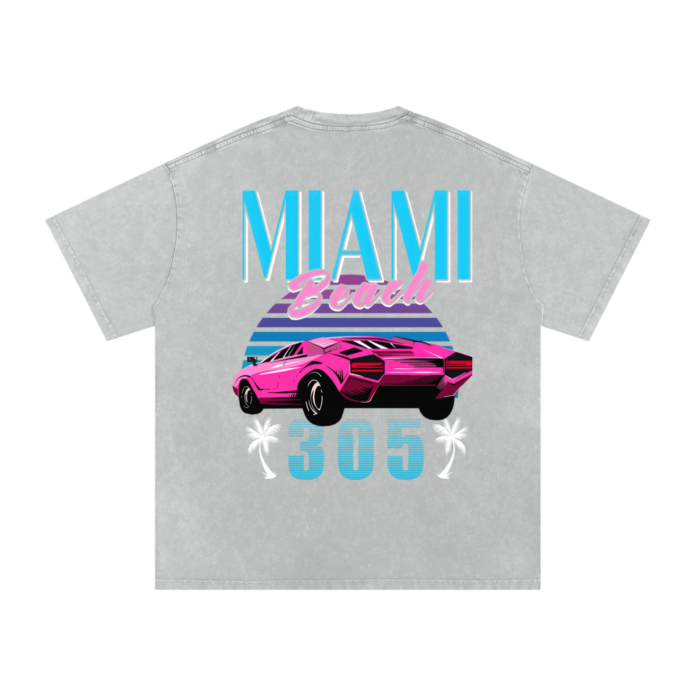 Acid Wash Oversize T-Shirt - 250 GSM
