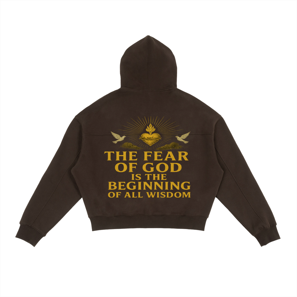 71 Fleece Zip-Up Boxy Hoodie