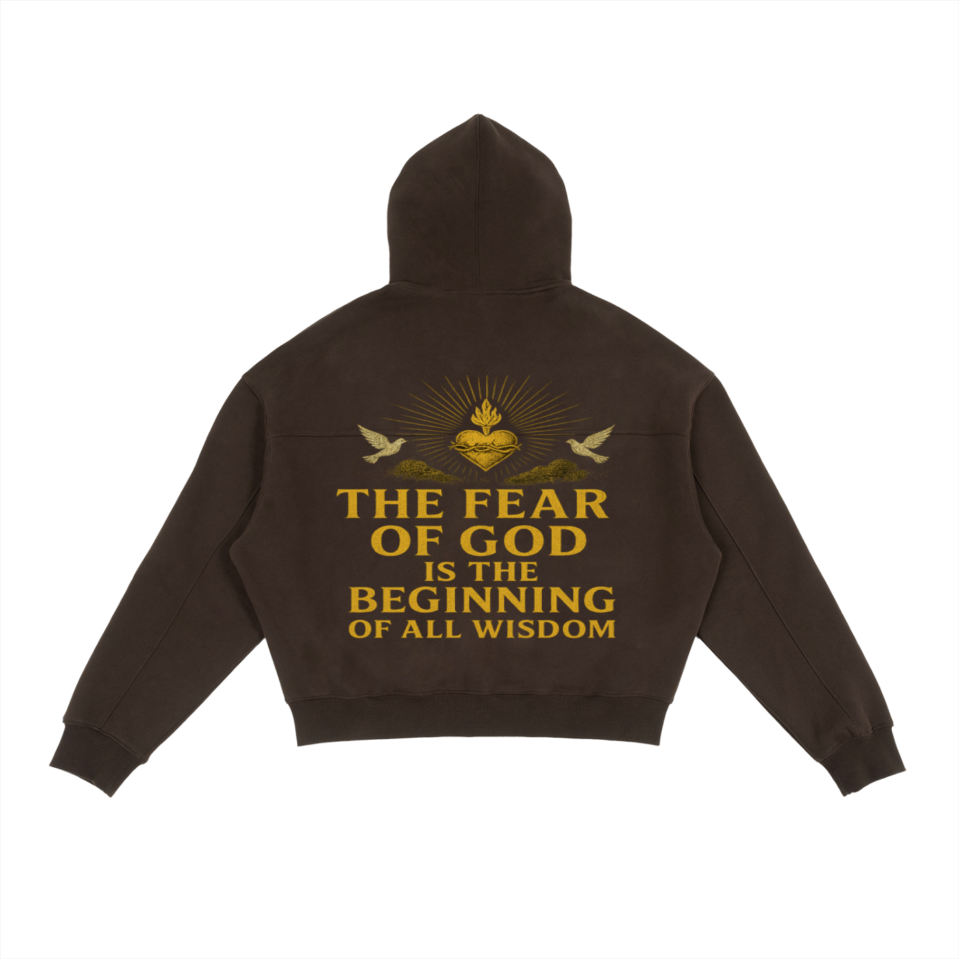 71 Fleece Zip-Up Boxy Hoodie