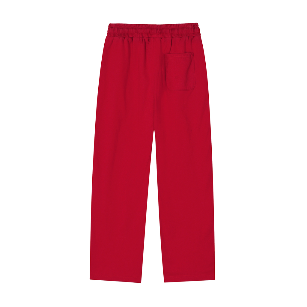 71  Striped Straight-Leg Sweatpants