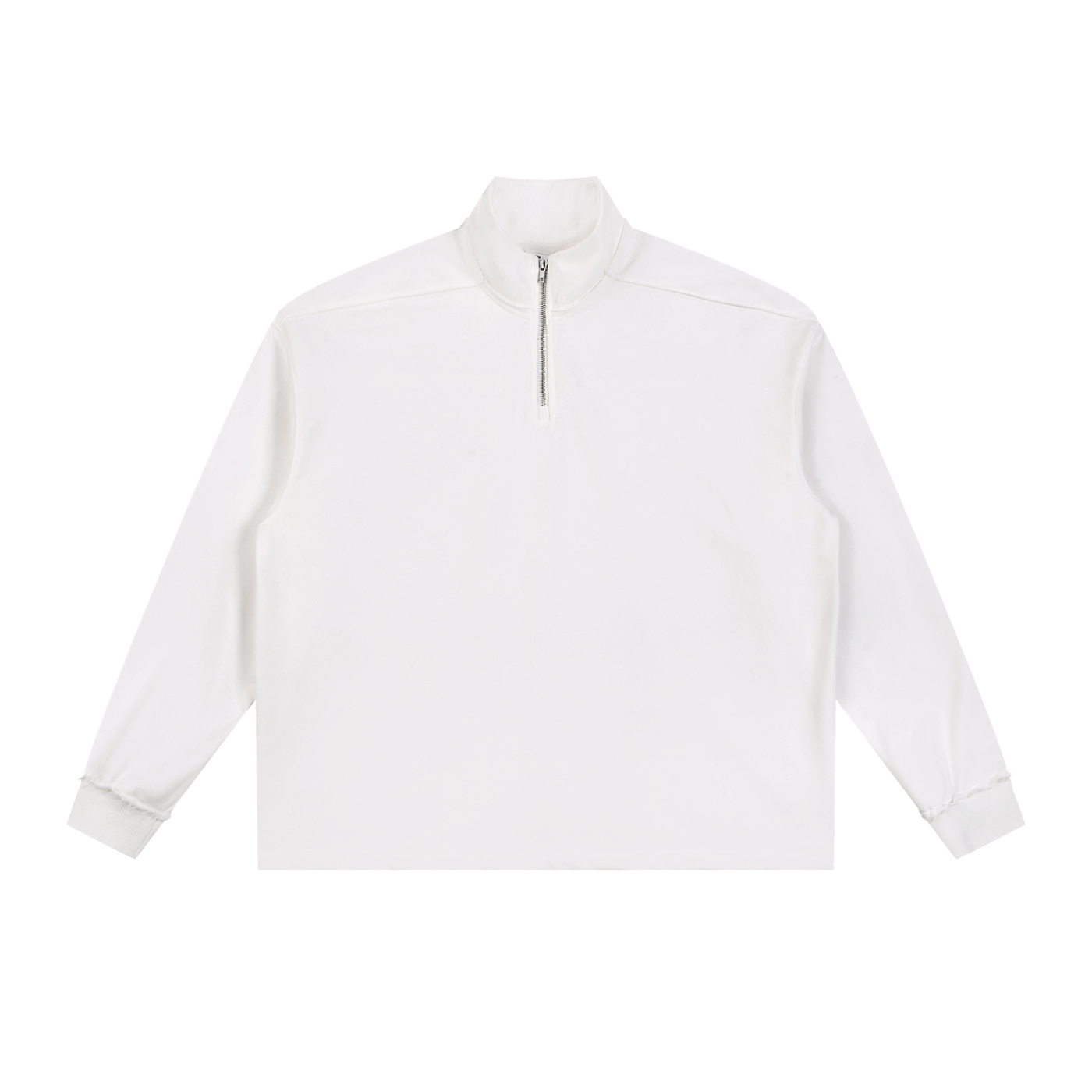 71 Quarter Zip Rolled Edge Fleece Sweatshirt