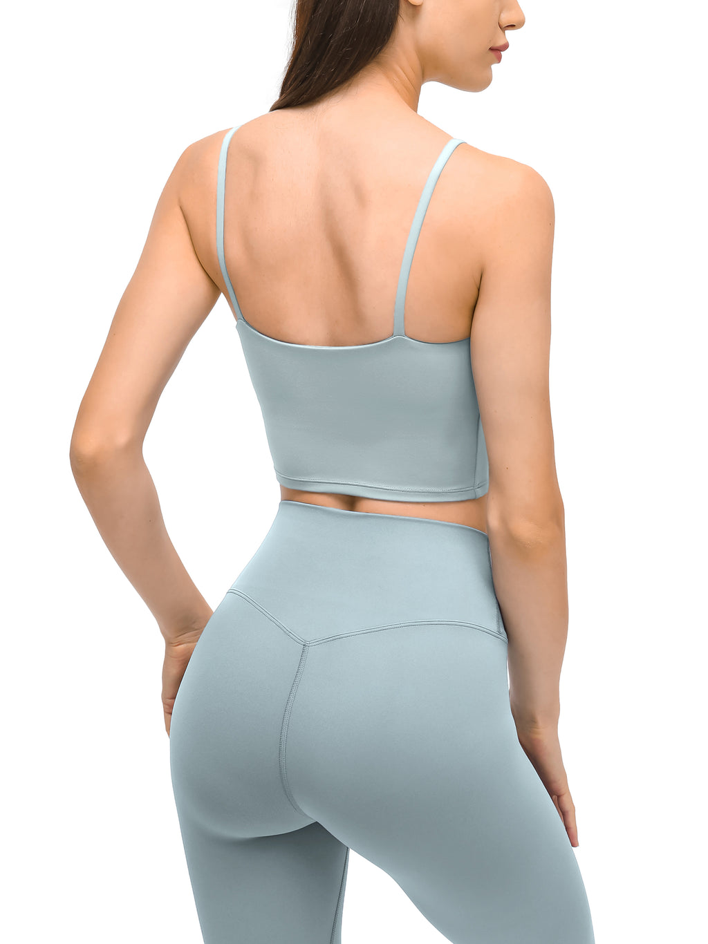 71 Spaghetti Strap Yoga Sports Bra