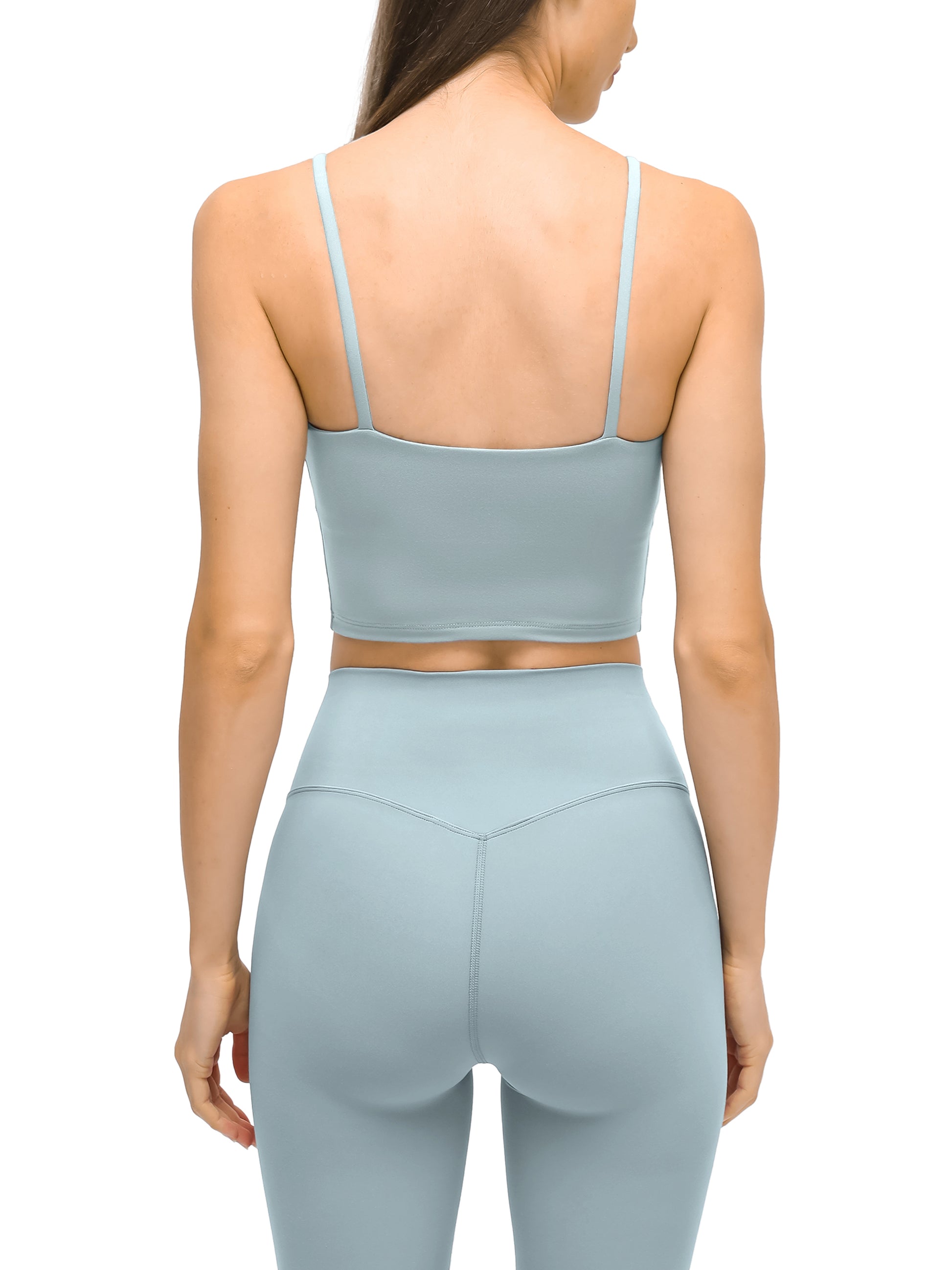 71 Spaghetti Strap Yoga Sports Bra